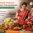 Homemade food products prepared by women entrepreneurs supporting local communities